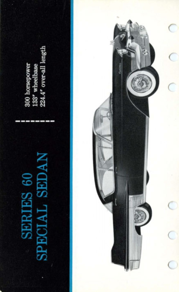 1957 Cadillac Salesmans Data Book Page 134